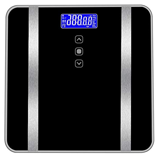 Anferstore Digital Body Bathroom Fat Scale,Display Health Metrics 7 Ttems of Data, Body Composition & Weight Measurements180KG/400 pounds