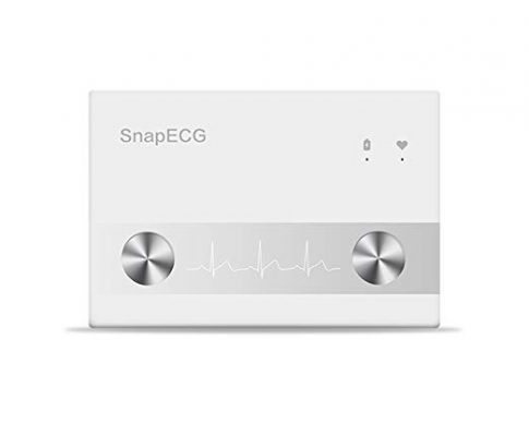 SnapECG EKG Monitor for Home, Wireless ECG Heart Rate Capture with No-Cost App, Pocket Size Portable EKG Monitoring Devices for iPhone, Android and Other Smartphones Review