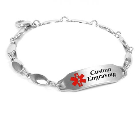 My Identity Doctor Custom Engraved Medical Bracelet – 316L Steel Drop 4mm Review