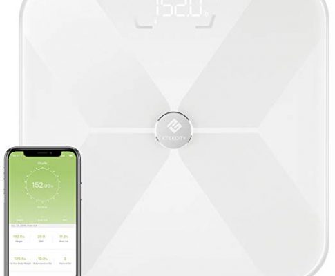 Etekcity Smart Bluetooth Body Fat Scale, Digital Wireless BMI Weight Bathroom Scale with 13 Essential Measurements and ITO Conductive Glass,FDA Approved Body Composition Analyzer with App (White) Review