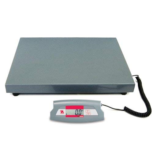 Ohaus Steel SD Economical Shipping Bench Scale, 200kg x 0.1kg, 520mm Length x 400mm Width Platform