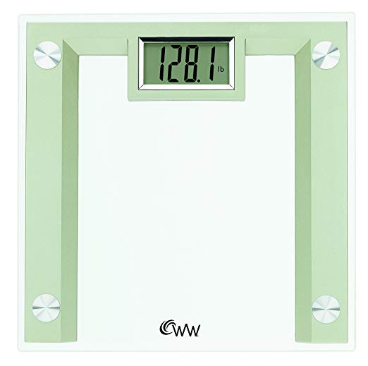 Weight Watchers Scales by Conair Digital Glass Scale; Champagne