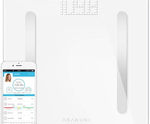 ASAKUKI Bluetooth Body Fat Scale, Digital Weight Bathroom Scale, Heavy-Duty & Durable Precision Smart Wireless With Accurate Health Metrics, Step-On Technology For Weight Watchers Review