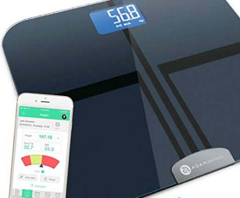 A ADAM ELEMENTS Smart Scale Digital Weight and Body Fat Composition Analyzer with Smartphone App Review