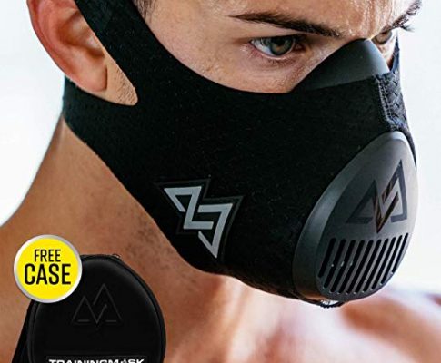 Training Mask 3.0 [All Black + Free Case] for Performance Fitness, Workout Mask, Running Mask, Breathing Mask, Resistance Mask, Cardio Mask, The Official Training Mask Used by Pros (Black, Medium) Review