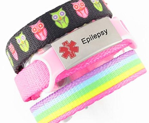 3 Bracelet Value Pack | Epilepsy, Kid’s Medical Alert Bracelets | Choice of Fun Designs | Children’s Medical ID Bracelets | Adjustable Review